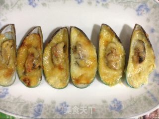 芝士焗青口的做法
