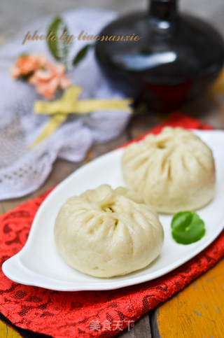 包菜鸡蛋大包子的做法