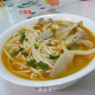 高汤蘑菇面的做法