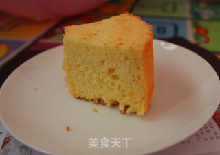 金桔戚风蛋糕的做法