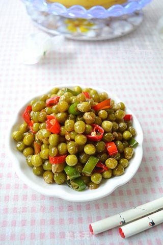 干煸豌豆的做法