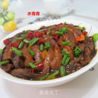 干茄子蒸皱皮肉的做法