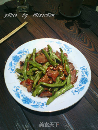 四季豆炒肉的做法