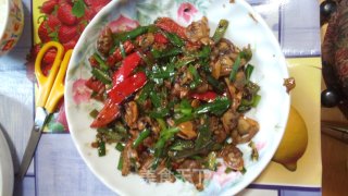 干炒蚬肉的做法