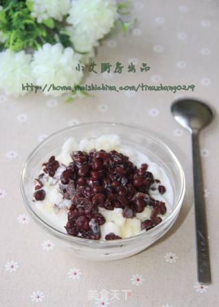 牛奶红豆冰沙的做法