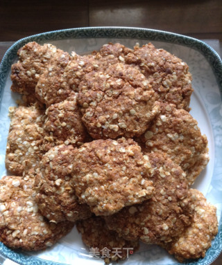 燕麦饼干的做法