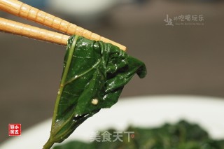 番薯叶炒豆酱：跟着民谣觅美食的做法