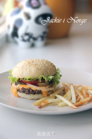 牛肉汉堡的做法
