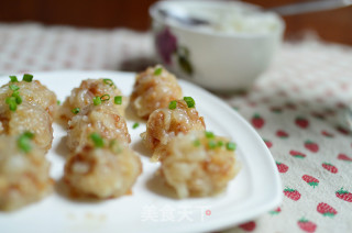 清蒸叉烧萝卜丸的做法