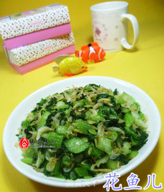 虾皮炒手捏菜的做法