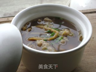 银针肉丸的做法