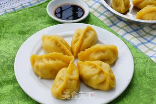 南瓜柳叶蒸饺的做法