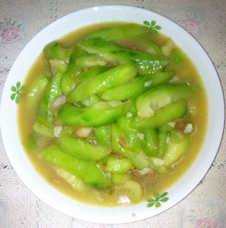 油渣丝瓜的做法