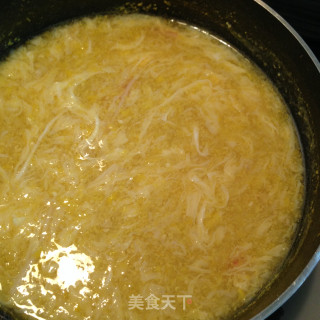鸡蛋玉米羹的做法