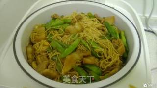 豆角蒸面-----做一次就可以吃到饭，菜和肉的美味的做法