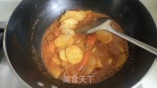 西红柿牛肉炖土豆的做法