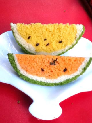 西瓜面包的做法
