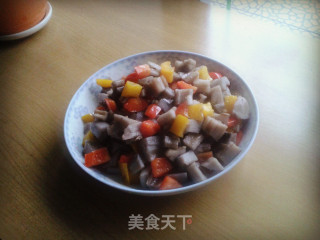 白蹦藕丁的做法