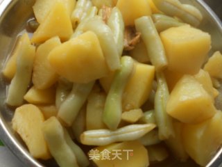 芸豆猪肉炖土豆的做法