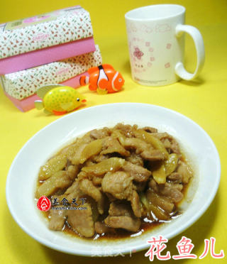 嫩姜炒五花肉的做法