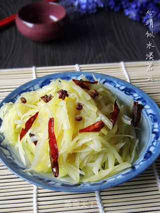 炝炒土豆丝的做法