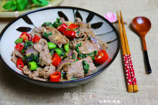 小炒牛肉的做法