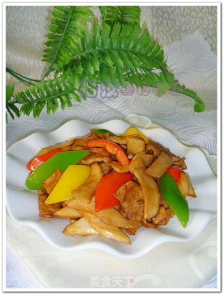 【上班族快手菜】杏鲍菇炒肉的做法