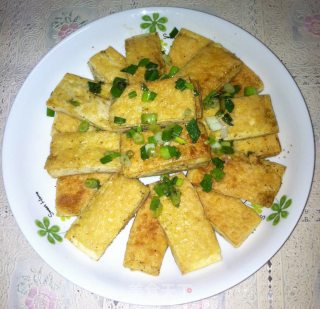 孜然豆腐的做法