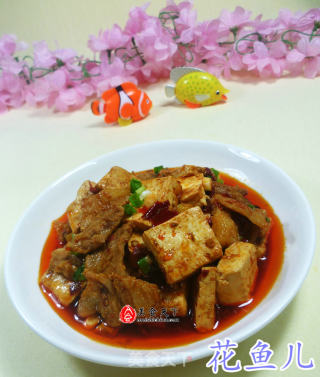 五花肉炒豆腐的做法