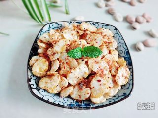 男人们的下酒菜——椒盐蚕豆的做法