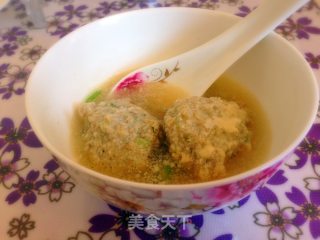 大头宝鱼丸子汤的做法