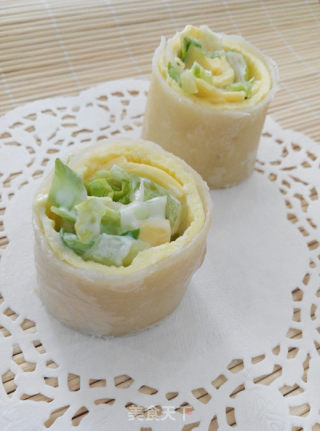 芝士鸡蛋卷的做法