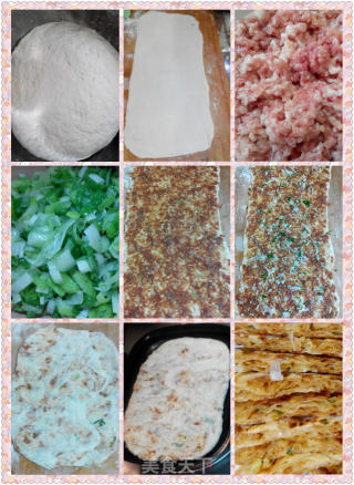 多层肉饼的做法