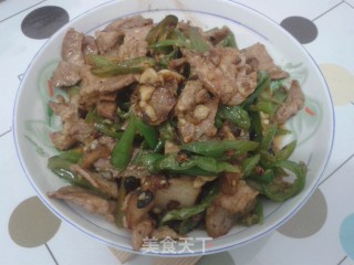 辣椒炒肉片的做法
