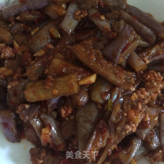 鱼香肉末茄子的做法