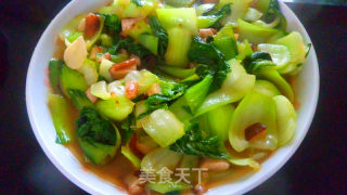 香菇青菜的做法