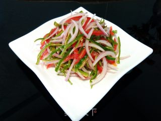 老虎菜的做法