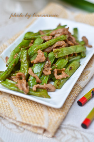 四季豆牛肉的做法