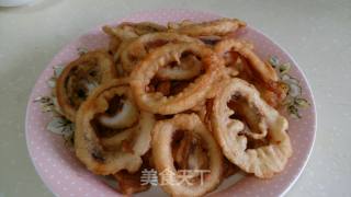 炸鱿鱼圈的做法