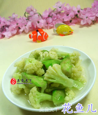 丝瓜花菜的做法