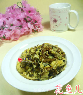 梅干菜炒鸡蛋的做法