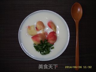 蟠桃酸奶的做法