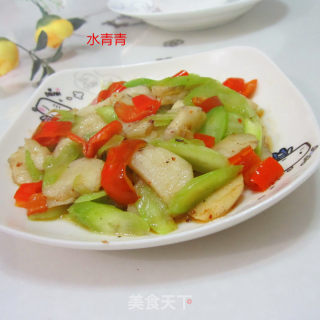 莴笋荸荠片的做法