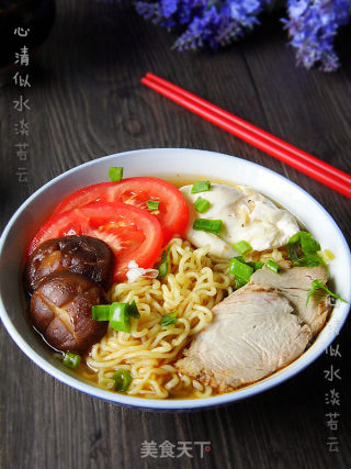 港式餐蛋面的做法