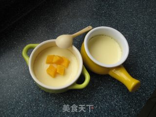 芒果牛奶布丁的做法