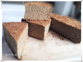 咖啡戚风蛋糕