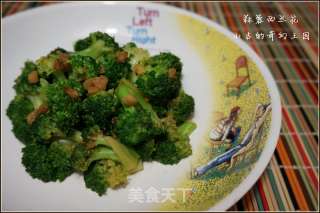 蒜蓉西兰花的做法