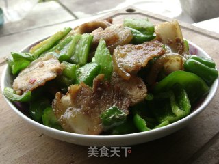 青椒回锅肉的做法