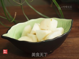 梅汁青梨的做法