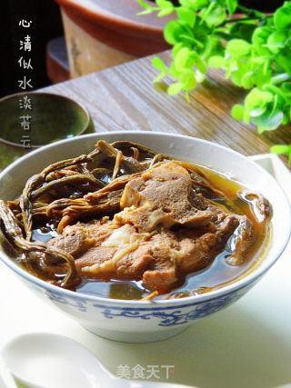 干豇豆炖脊骨的做法